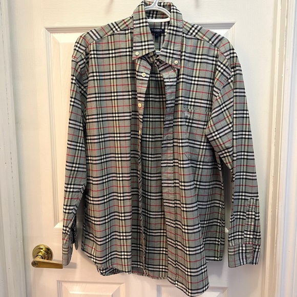 Burberry Other - Burberry Multicolor Plaid Button Down Shirt